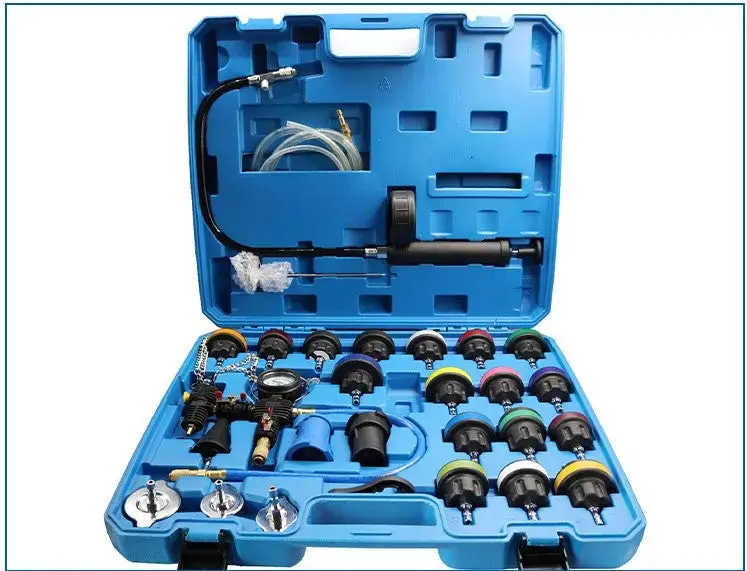 Radiator Pressure Tester & Vacuum Refill Kit 28 Piece 1