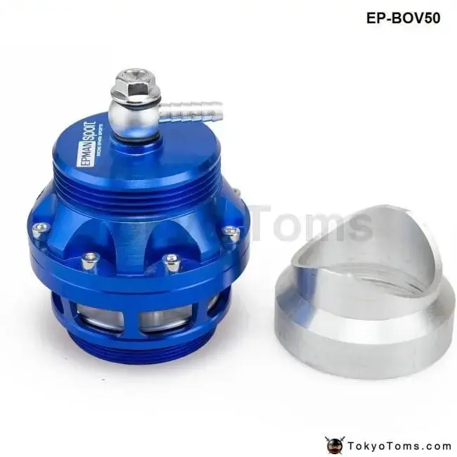 Univeral 50Mm Blow Off Valve Universal Bov Turbo Adapter With Aluminum Flange For Bmw For Vw For Audi Exhaust/Radiator 3