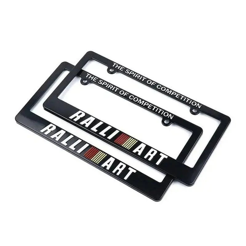 Ralliart License Plate Frame 1