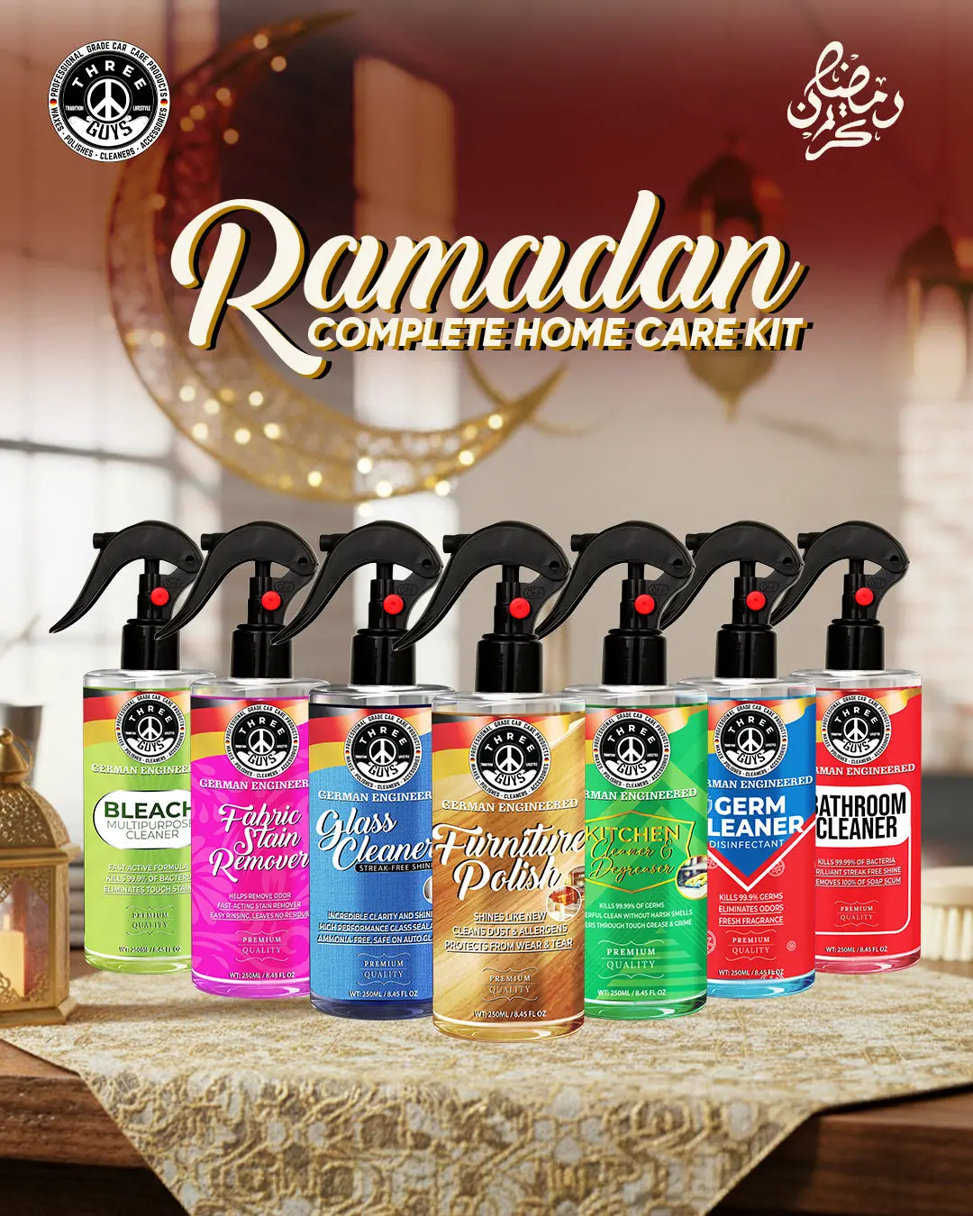 Ramadan Complete Home Care Kit – Total Cleaning Solution | Three Guys 1