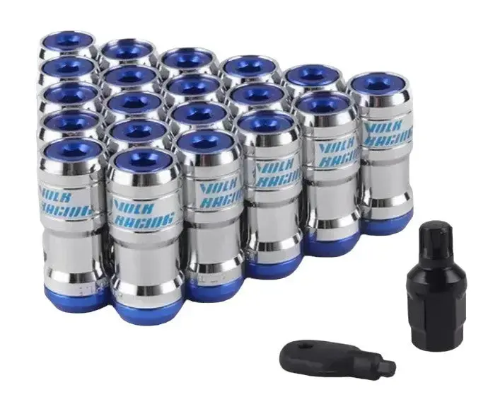 Rays Volk Racing Lug Nuts (Blue) 1