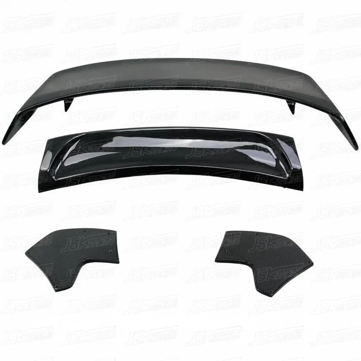 Ta Style Half Carbon Fiber Spoiler For Porsche Cayman 987 05-12 1