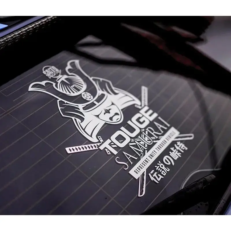 Rear Windshield Window Decal Stickers Jdm Samurai 1