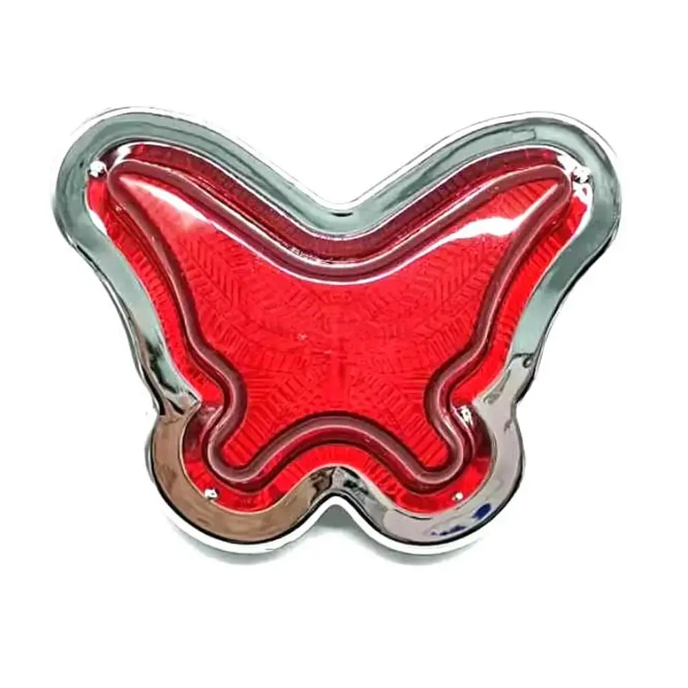 Red Led Butterfly Shape Side Marker Indicators (Pair) 1