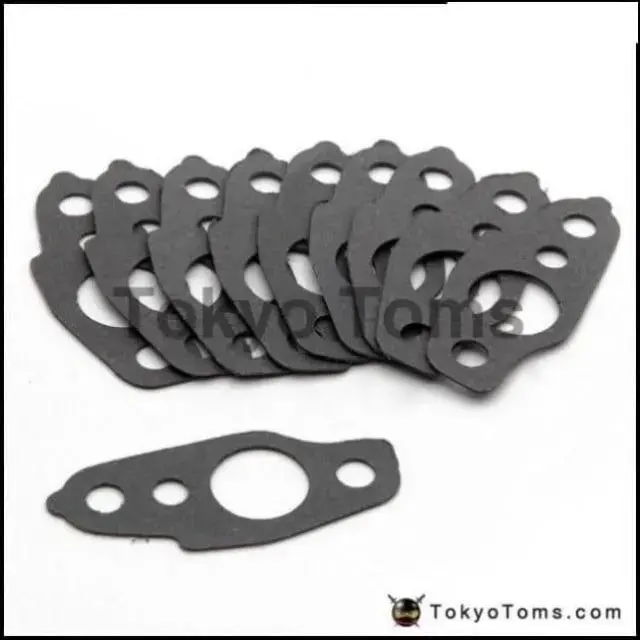 10Pcs/Lot Turbo Oil Feed / Return Gasket For Toyota Ct26 Turbo Land Cruiser Epzdp34a 1