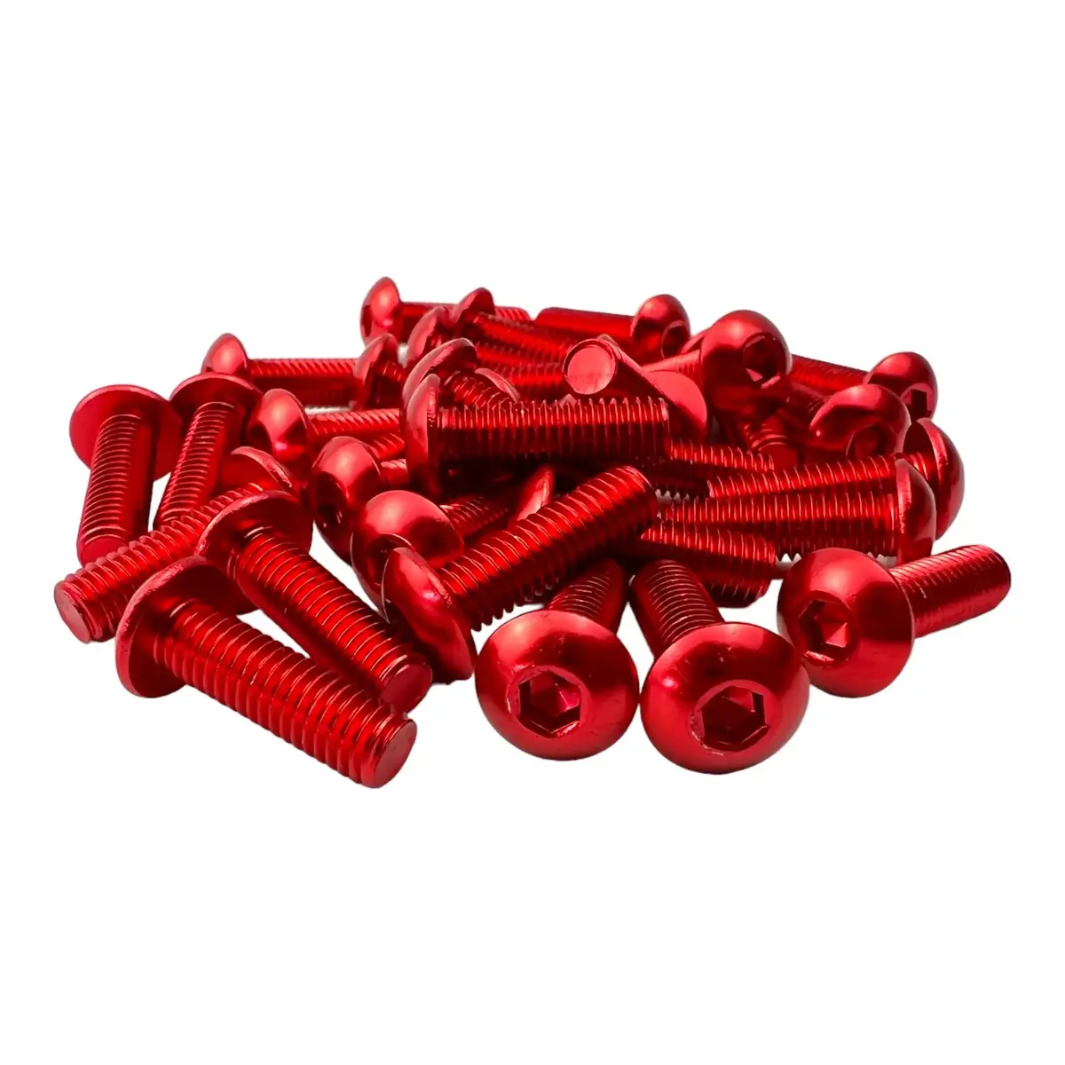 Round Head Hardware Red 1