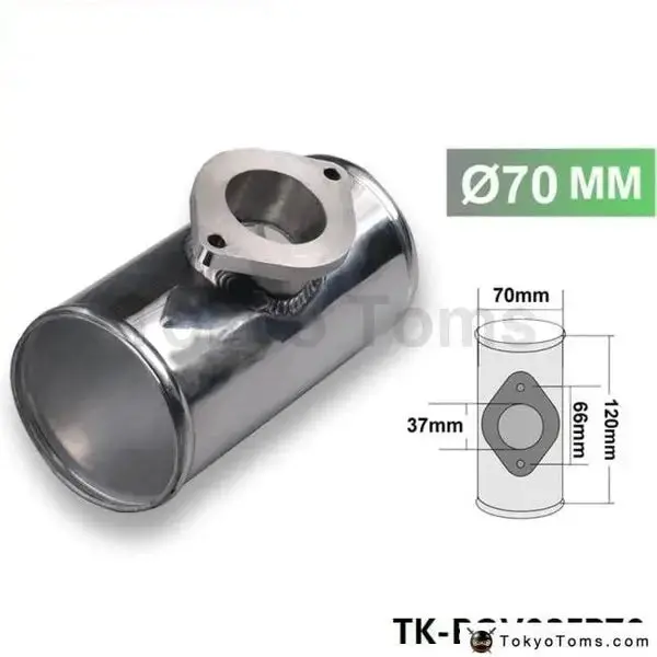 70Mm 2.75"  Aluminum Turbo Pipe  / Piping Flange Adaptor For Gr**Dy Rs / S Type Bov Tk-Bov02fp70 1