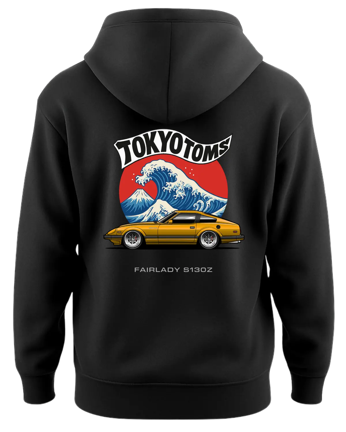 Tokyo Toms Nissan Fairlady S130z Wave Hoodie 1
