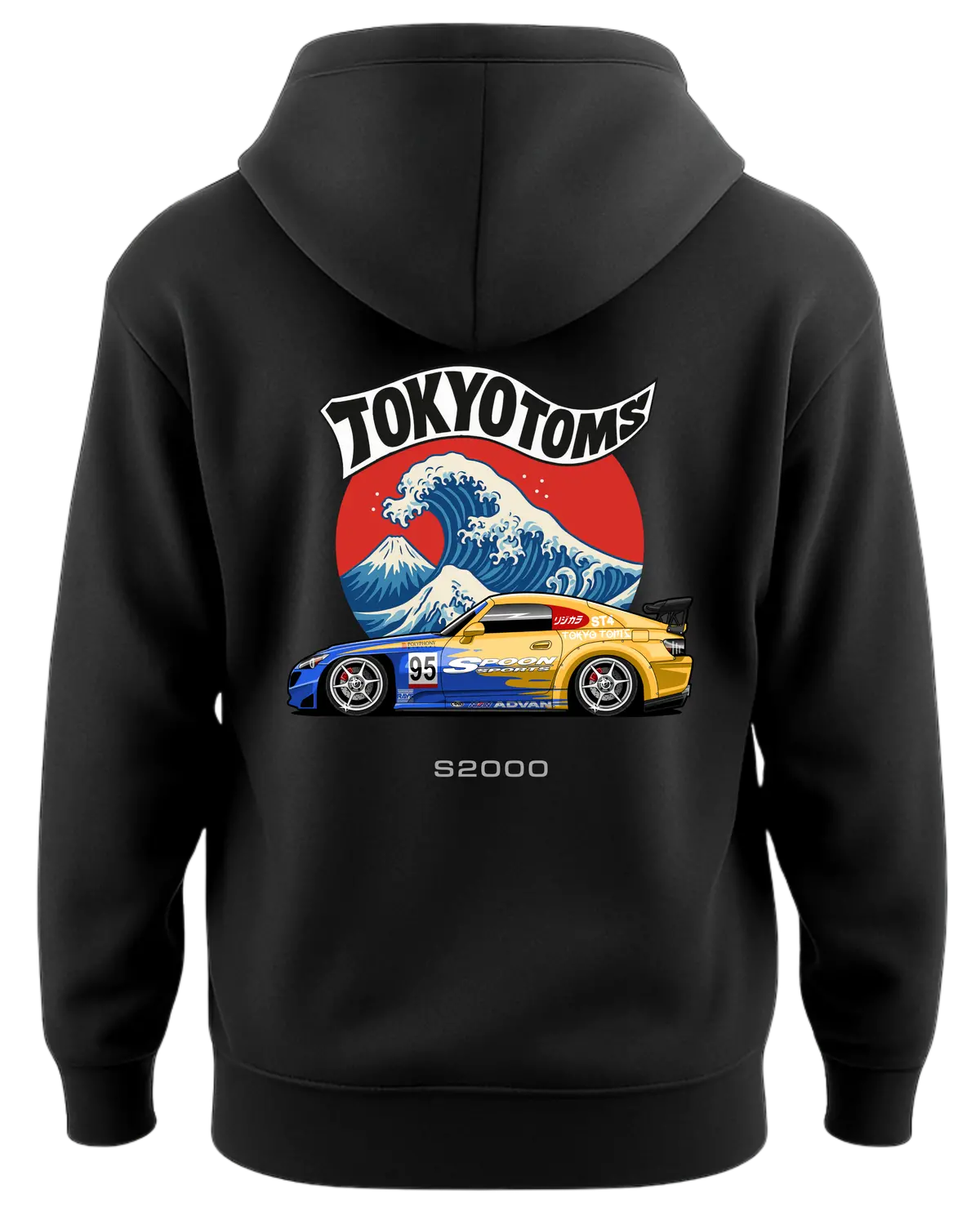Tokyo Toms Honda S2000 Wave Hoodie 1