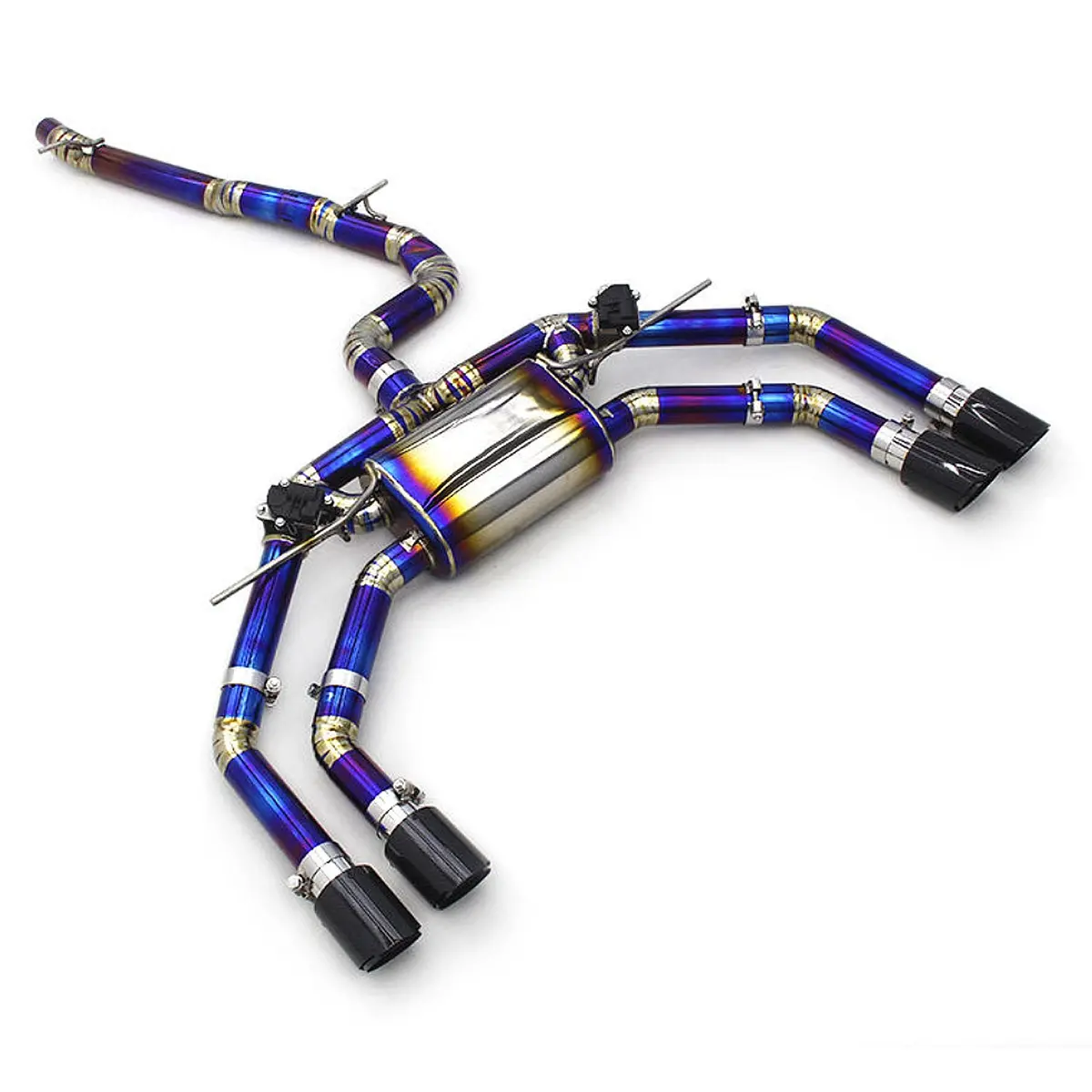Titanium Valved Catback Exhaust System For Audi Tt Tts 8S Mk3 2.0T 8S 2015+ 1