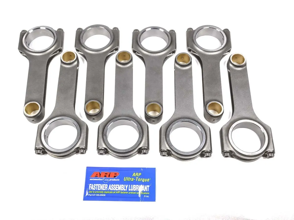 Scat Sbc 4340 Forged H-Beam Rods 6.125 1