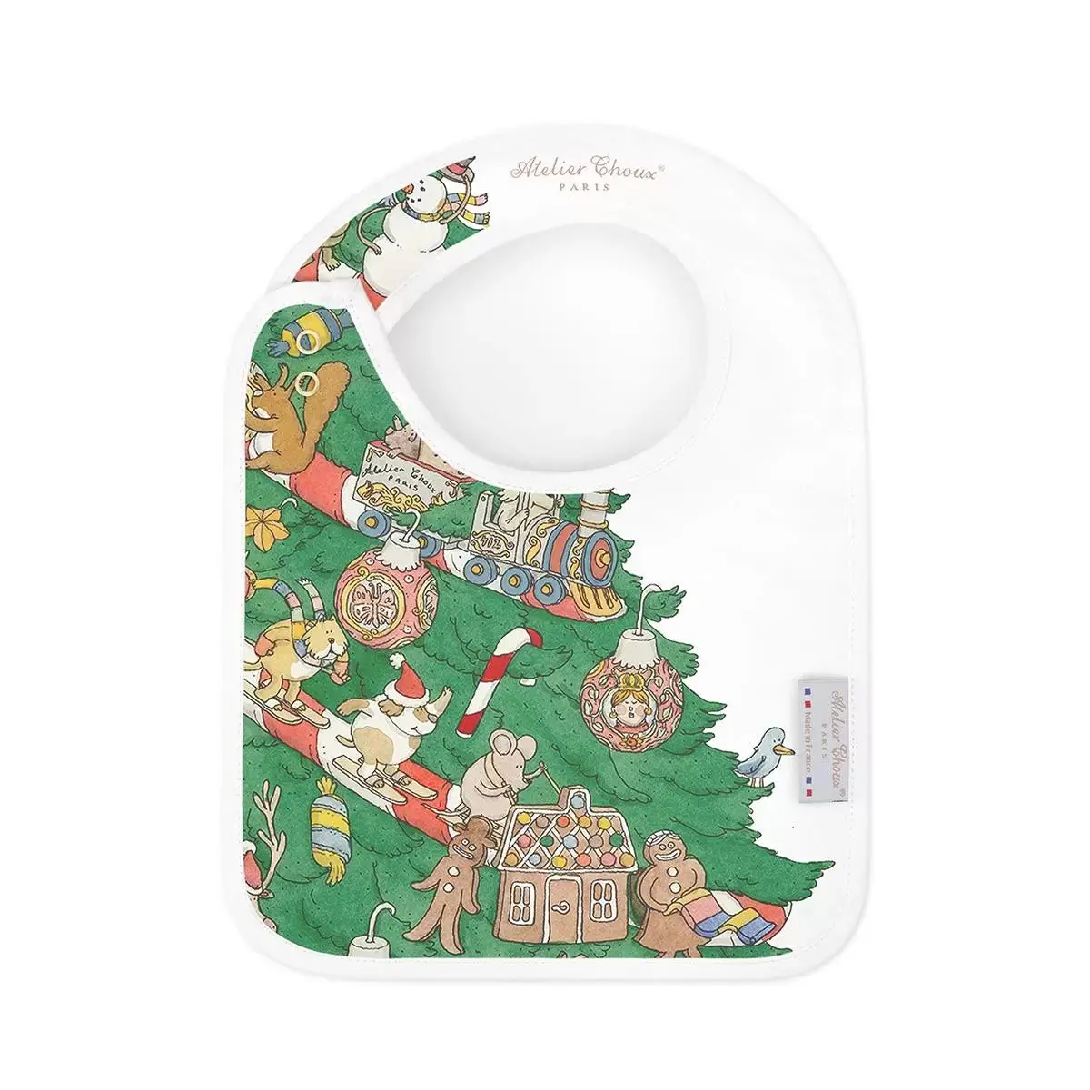 Satin Bib – Christmas 1