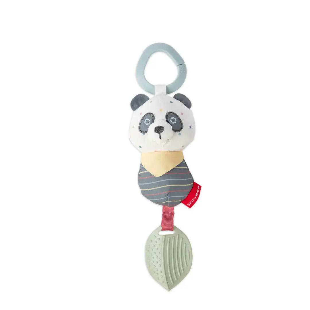 Bandana Buddies Chime & Teether Toy - Panda 1