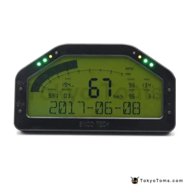 Sincotech Do908 Car Race Dash Bluetooth Full Sensor Dashboard Lcd Gauge 1