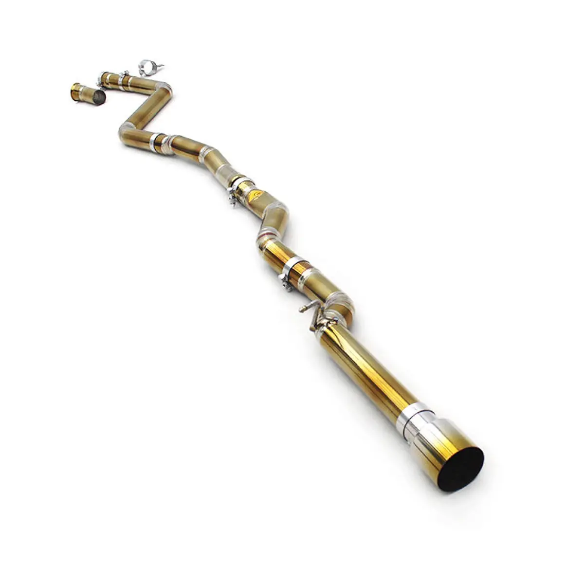 Titanium High Flow Single Exhaust Pipe For Toyota Supra A90 A91 3.0T B58 1