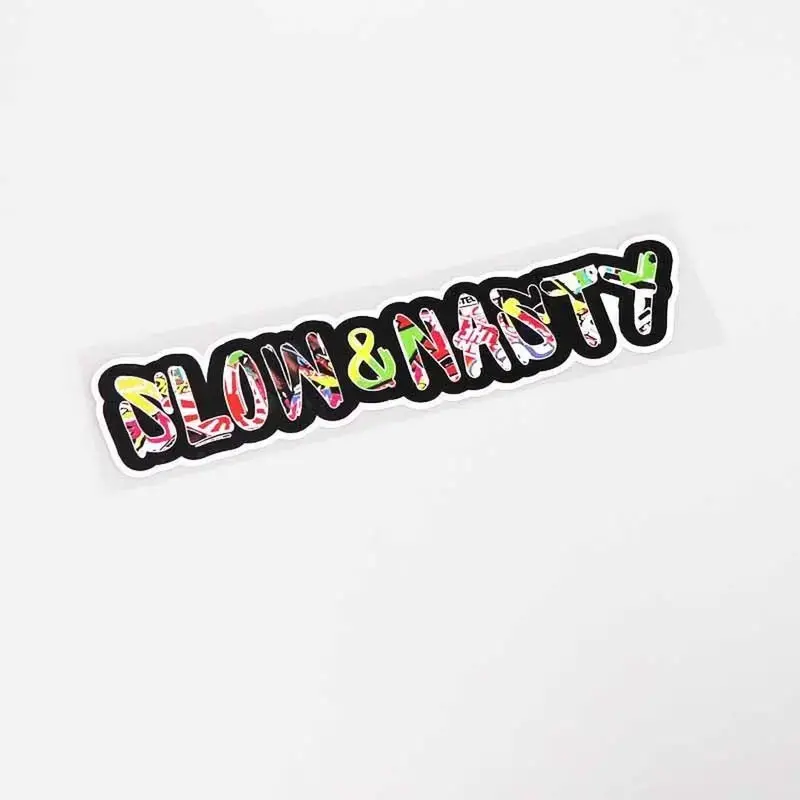 Slow & Nasty Car Sticker Decal 1