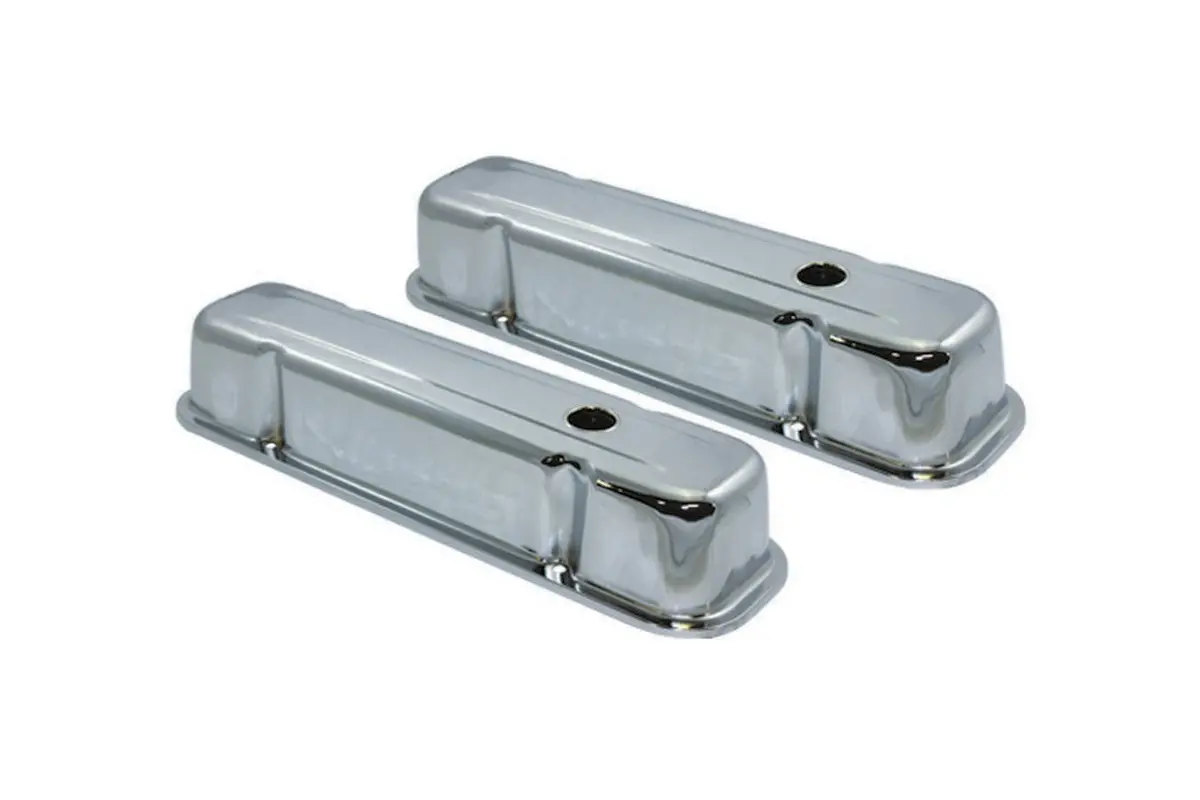 59-79 Pontiac V8 Steel Tall V/C Chrome 1