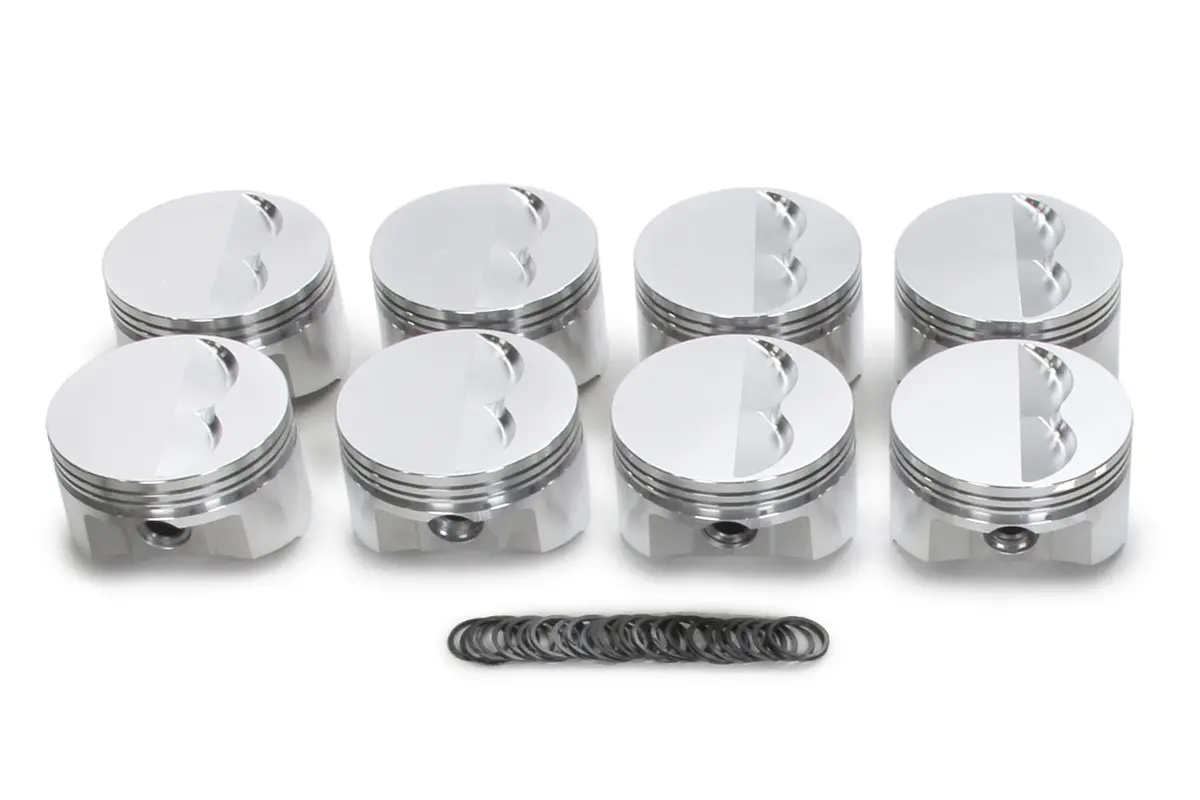 Srp Sbc Flat Top Piston Set 4.030 Bore 1