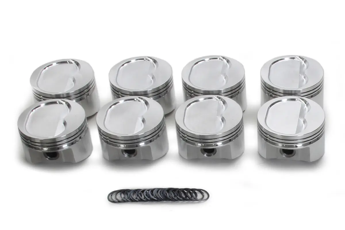 Srp Sbc Dished Piston Set 4.030 Bore -16Cc 1