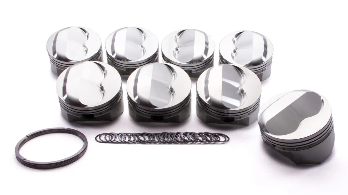 Srp Sbc Dished Piston Set 4.030 Bore -16Cc 1