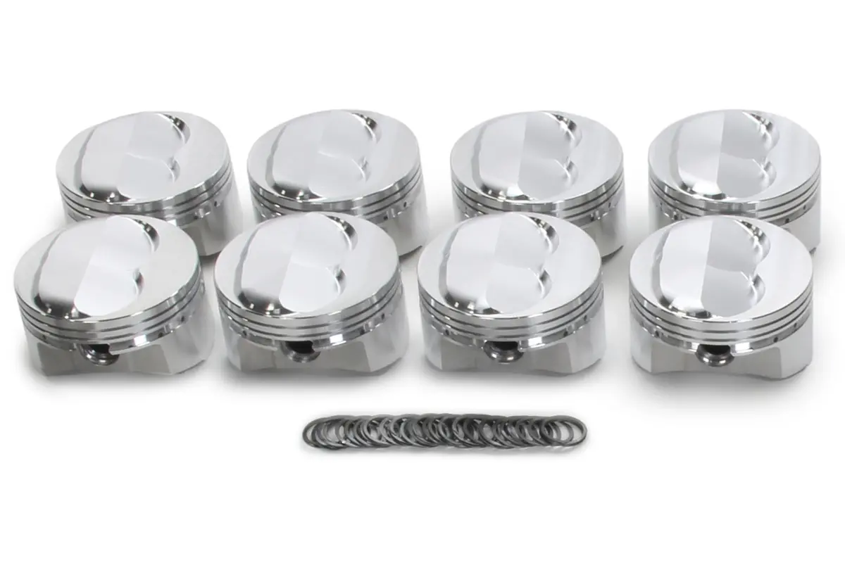 Srp Sbc Dished Piston Set 4.030 Bore -16Cc 1