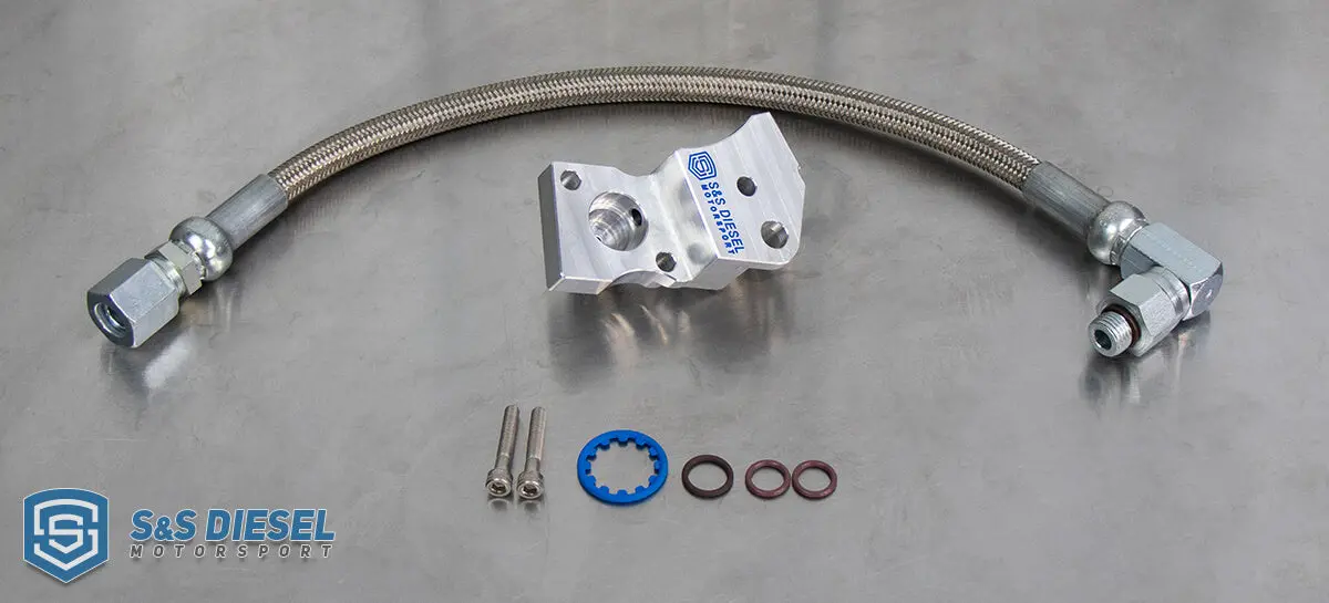 S&S Diesel 6.7L Ford Power Stroke Cp4.2 Bypass Kit '15+ - Open Box 1