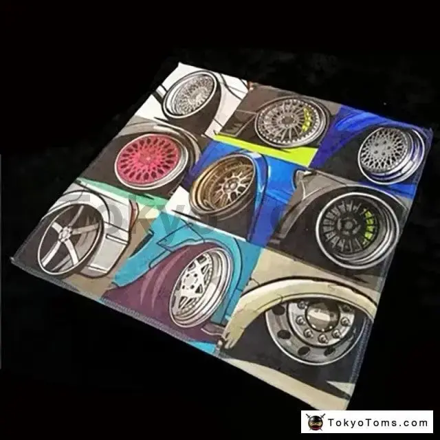 Stance Hot Boi Rims Jdm Car Towel 35Cm X 35Cm 1