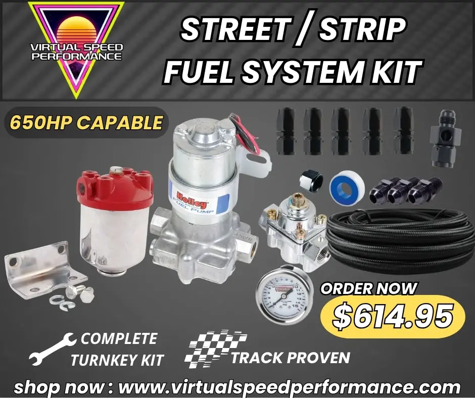 Vsp Street/Strip Fuel Assault Kit – 650 Hp Edition | Holley Blue Complete Fuel System 1