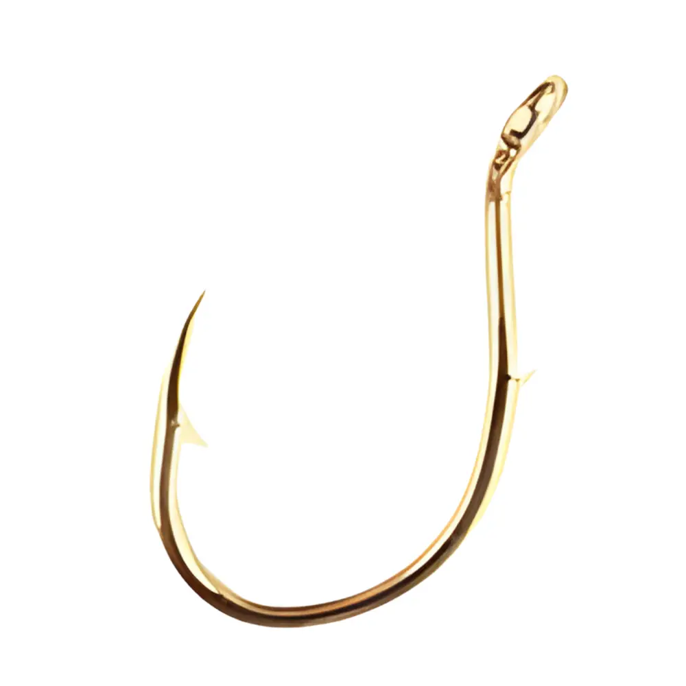Eagle Claw Salmon Egg Up Eye Offset Fishing Hooks - 10 Pack 1