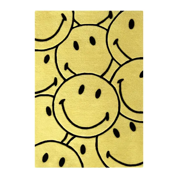 Smiley Rectangle Rug 1