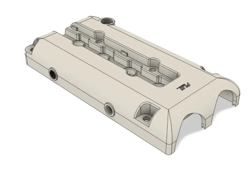 Plm Billet Valve Cover - Honda B-Series B18 B20 B16 1