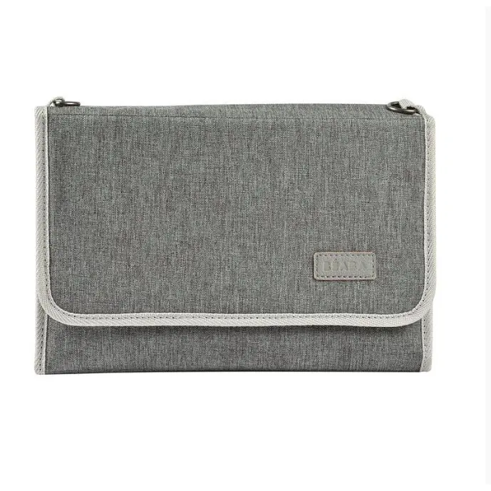 On-The-Go Changing Pouch - Heather Grey 1