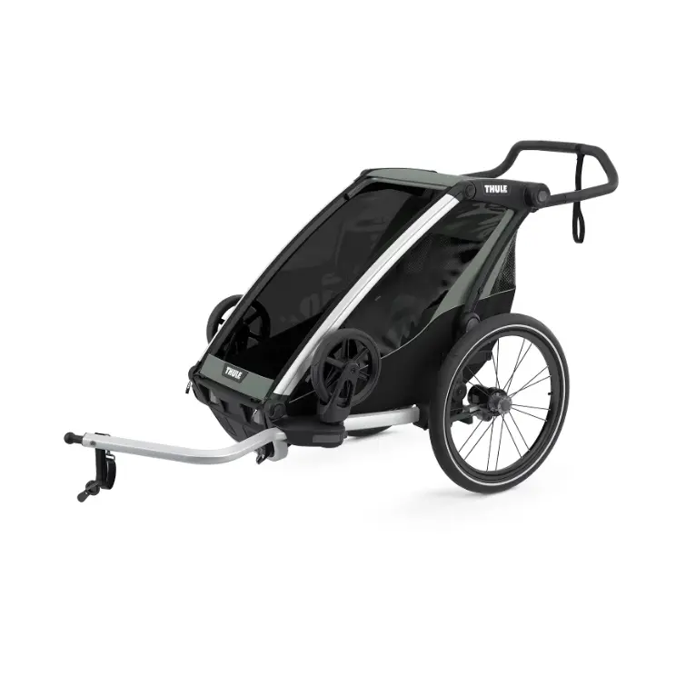 Thule Chariot Lite Multisport Bike Trailer- Agave Green 1