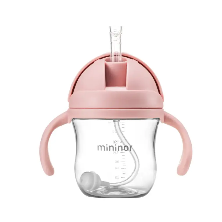 Straw Bottle Tritan 220Ml Various Colours 2