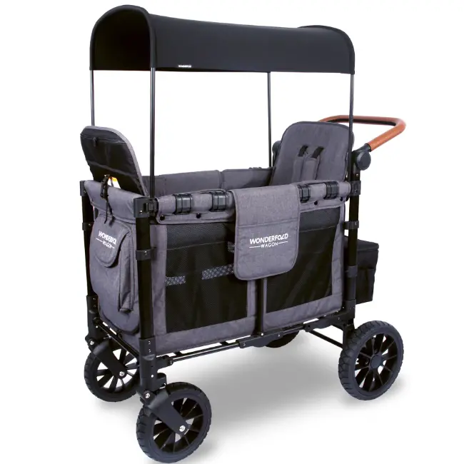 W2 Luxe Double Wagon - Charcoal Grey 1