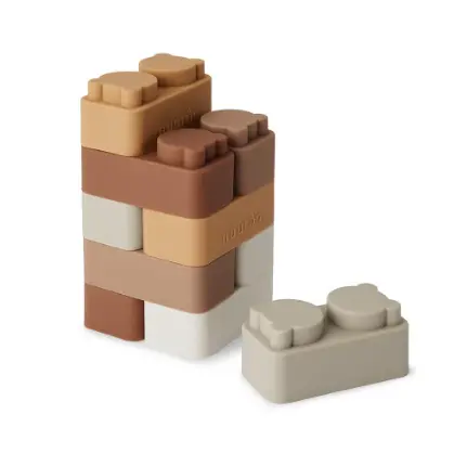 Pile Silicone Building Bricks 1