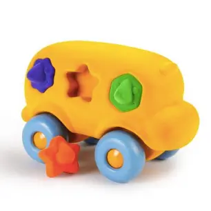 The Shape Sorter Bus Large Various Colours 2