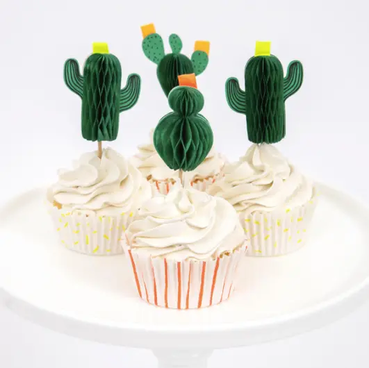 Cactus Cupcake Kit 1
