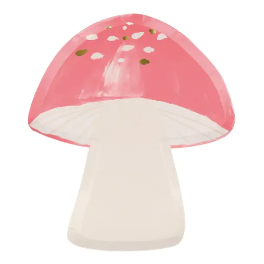 Fairy Toadstool Plates 1
