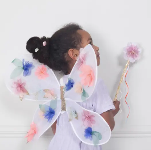 Organza Flower Wings & Wand 2