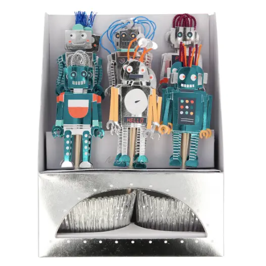 Robot Cupcake Kit 1