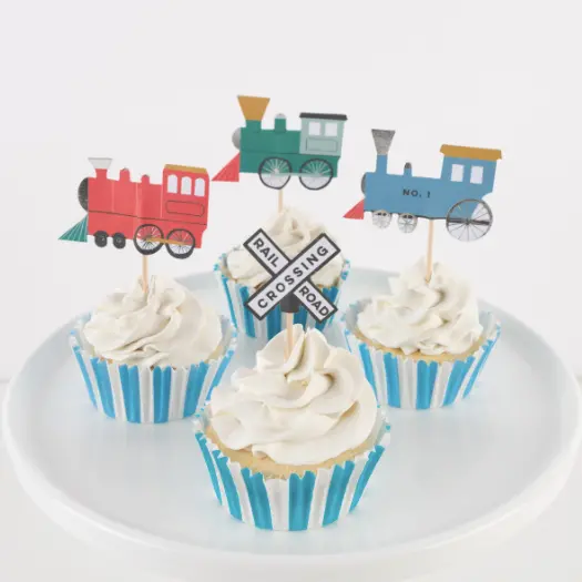 Train Cupcake Kit 1