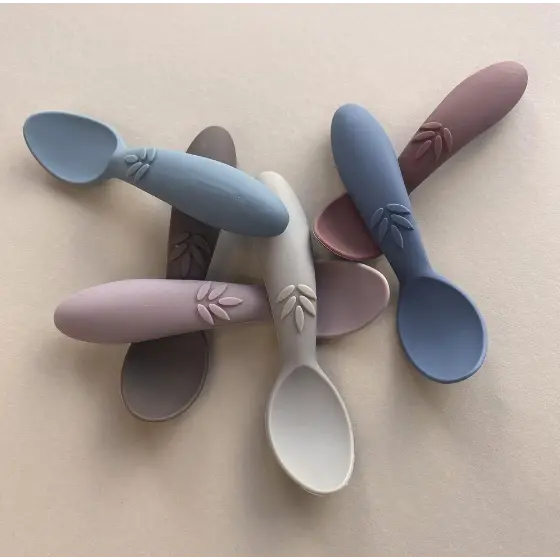 Ella Silicone Spoon 3-Pack Various Colour 1