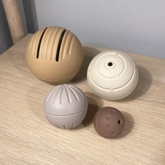 Neo Silicone Ball 4-Pack Various Colours 2