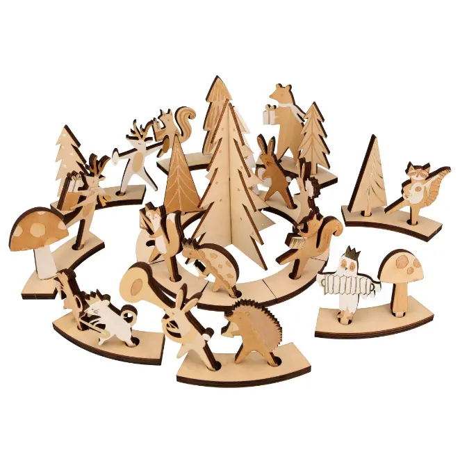 Wooden Marching Band Advent Calendar 1