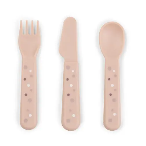 Foodie Happy Dots Cutlery Set Various Colours 1