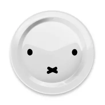 Miffy Face Plate 1