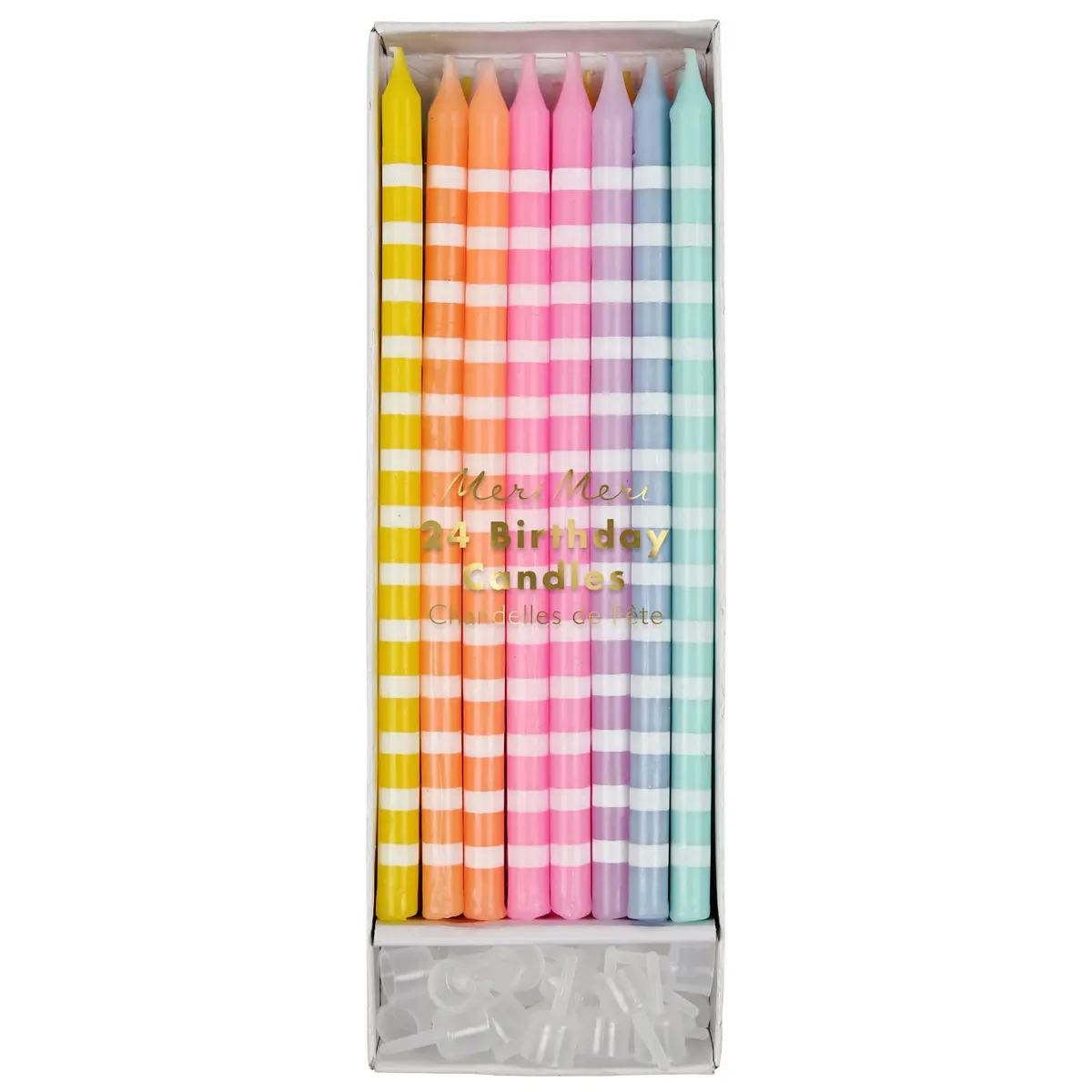 Pastel Party Candles 1