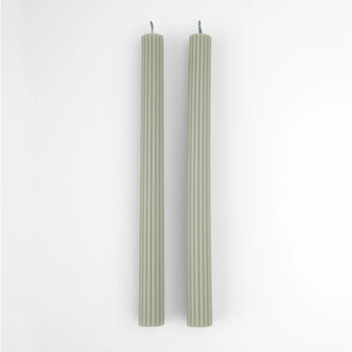Sage Green Table Candles 1