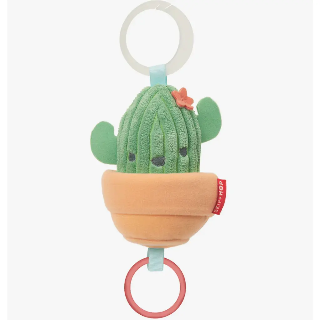 Farmstand Cactus Jitter Stroller Toy 1